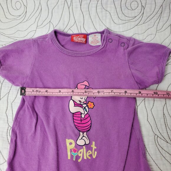 FREE WITH PURCHASE [3M] Purple Disney Piglet Baby Outfit - Picture 5 of 5